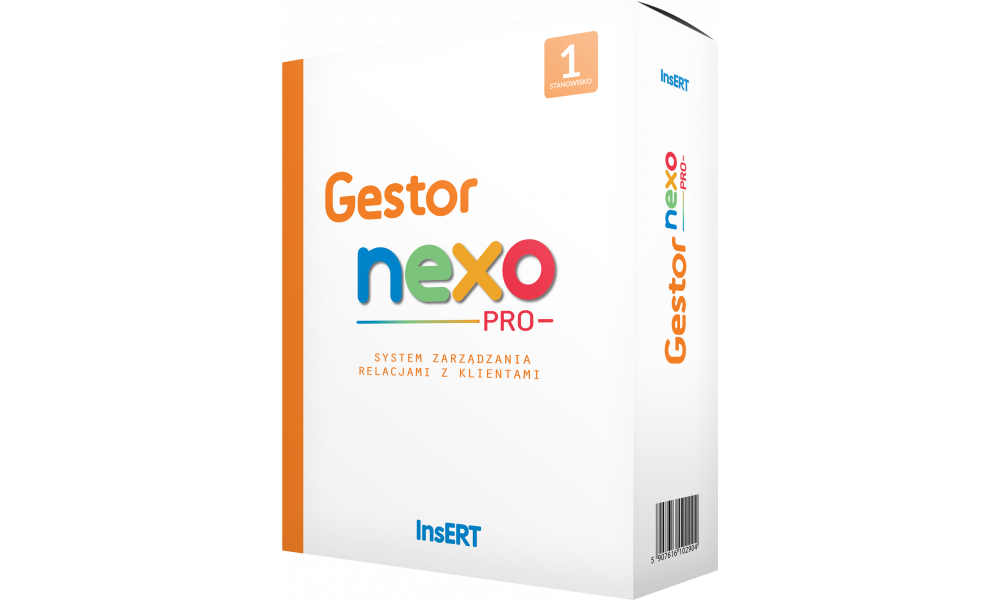 Gestor nexo PRO - LICENCJA NA 1 STANOWISKO