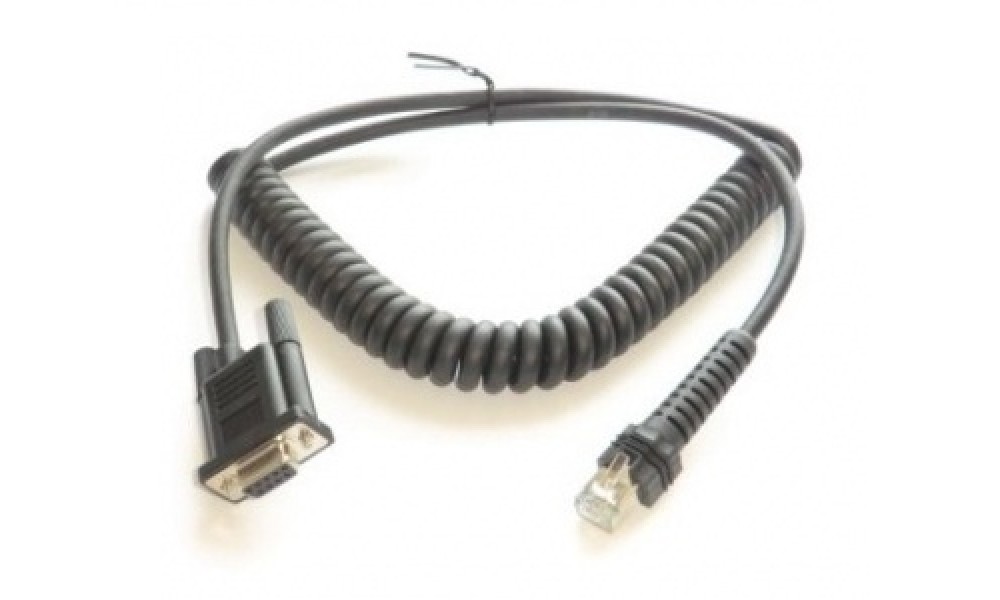 Kabel RS232 spiralny do czytników Datalogic serii PowerScan