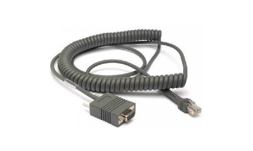 Kabel RS232 spiralny do czytników Honeywell (3.0 m)