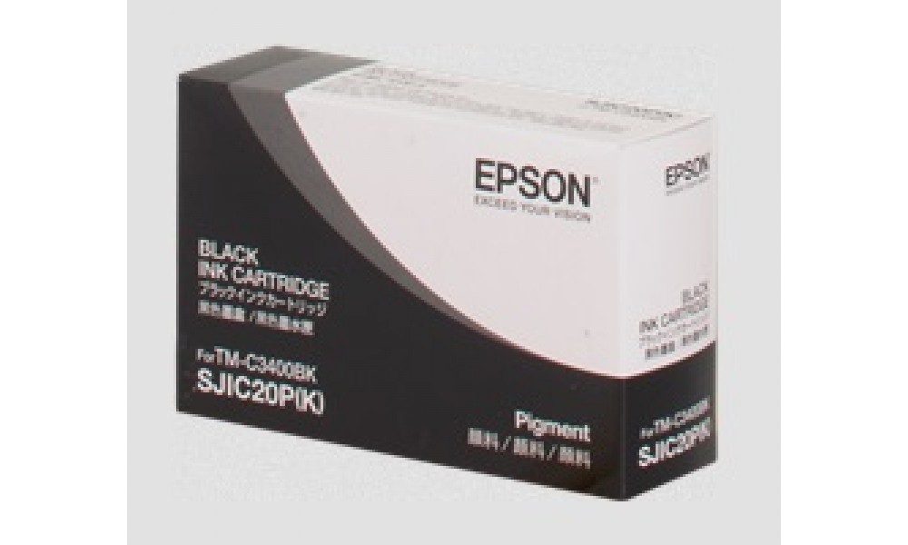 Pojemnik z tuszem do drukarki Epson ColorWorks C3400 (czarny)