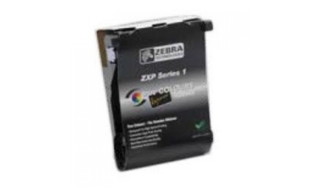 Czarna taśma barwiąca do drukarki kart plastikowych Zebra ZXP1