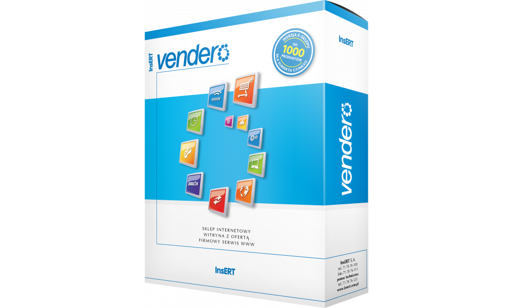 Vendero – Sklep internetowy 1000 produktów