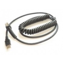 Kabel USB spiralny do czytników Datalogic PowerScan (2.5 m)