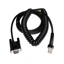 Kabel RS232 spiralny do czytników Datalogic (3.66m)