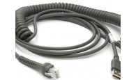 Kabel USB spiralny do czytników Honeywell Voyager 9520, Voyager 9540 i Fusion 3780 (długość - 2.9m)