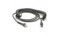 Kabel USB spiralny do czytników Zebra (2.8 m)